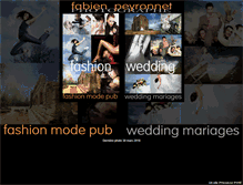 Tablet Screenshot of fabienpeyronnet.com